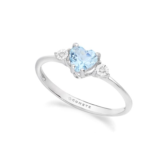 Ringe Comete Dame Storia di Luce 375 in Weißgold Acquamarina 0.43 Ct KANQ003 - KANQ003